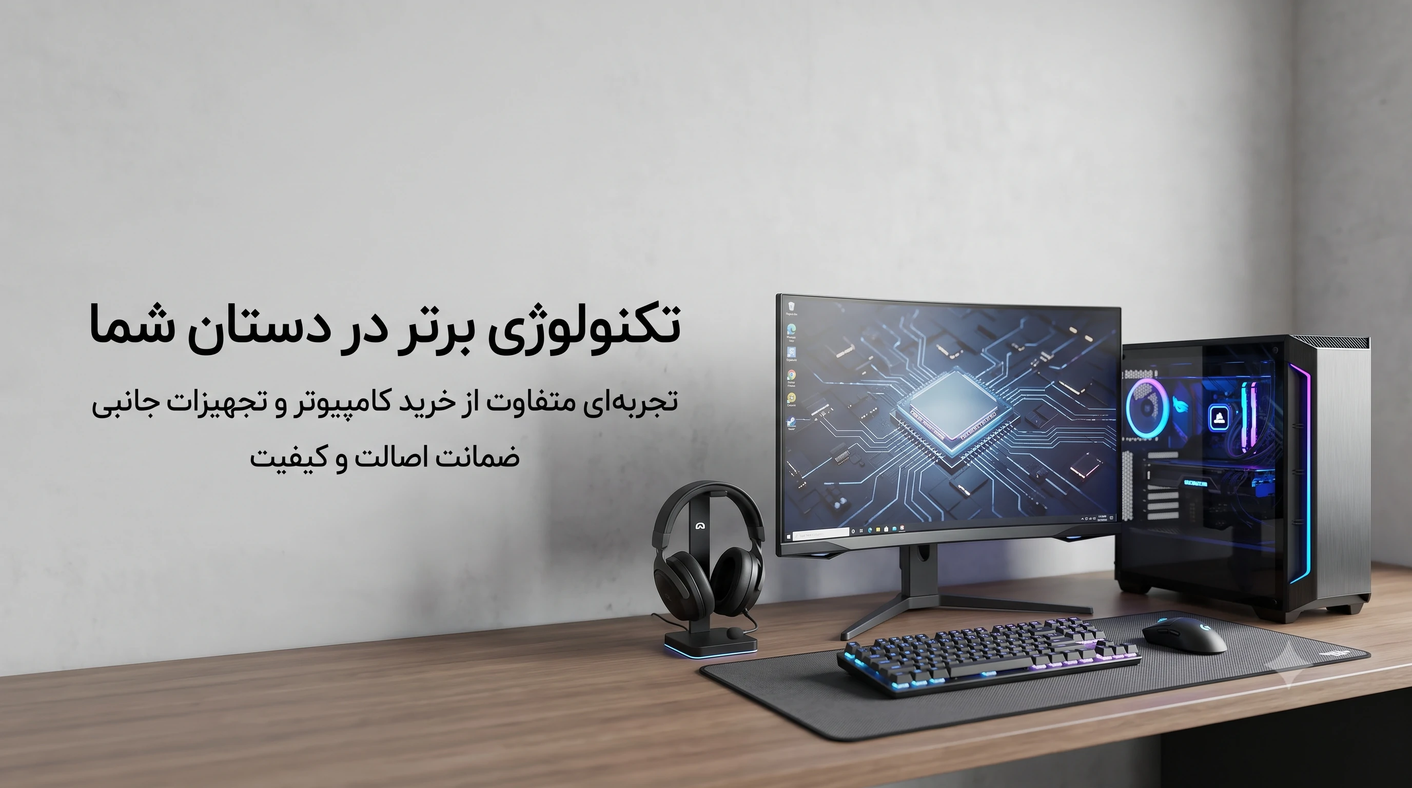 خرید سخت‌افزار و قطعات کامپیوتر با ضمانت اصالت