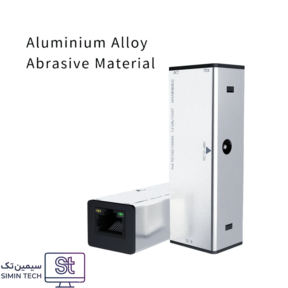 خرید مدیا کانورتر فیبر نوری گیگابیت مکسرون مدل MSW-PTRS-3000 (پشتیبانی از PoE)