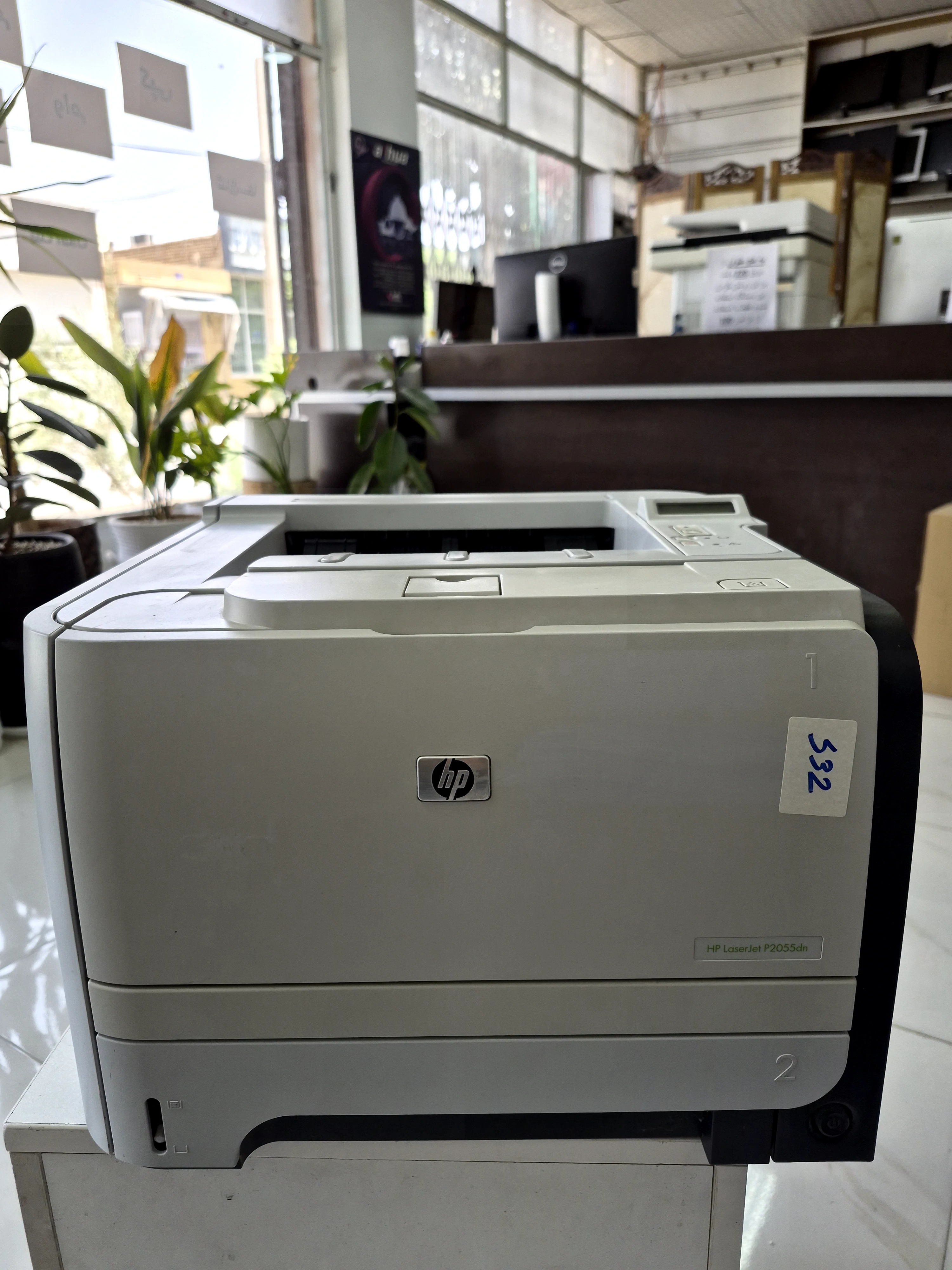 زاویه دیگر پرینتر استوک لیزری اچ پی مدل LaserJet P2055