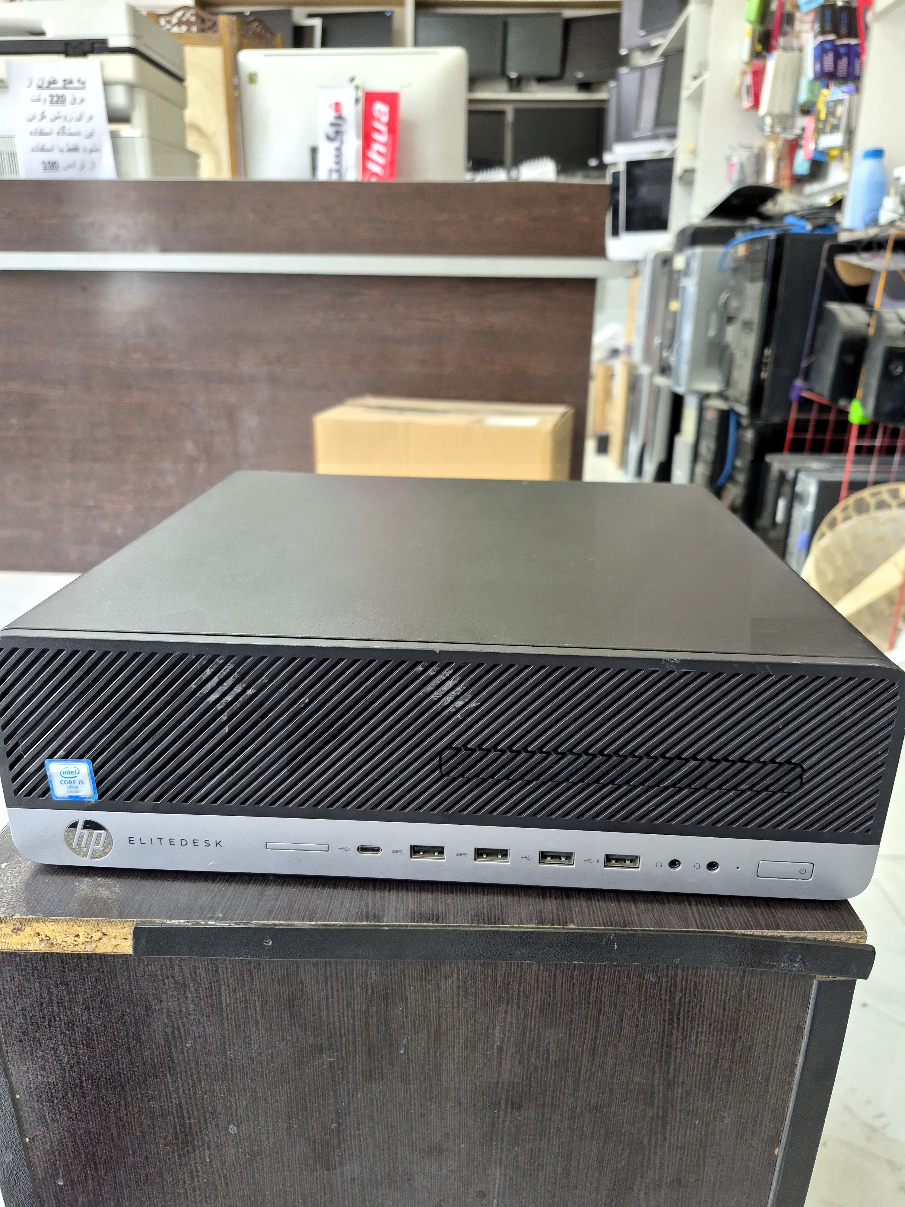 خرید مینی کیس اچ پی مدل HP EliteDesk 800 G3 Core i5 6500