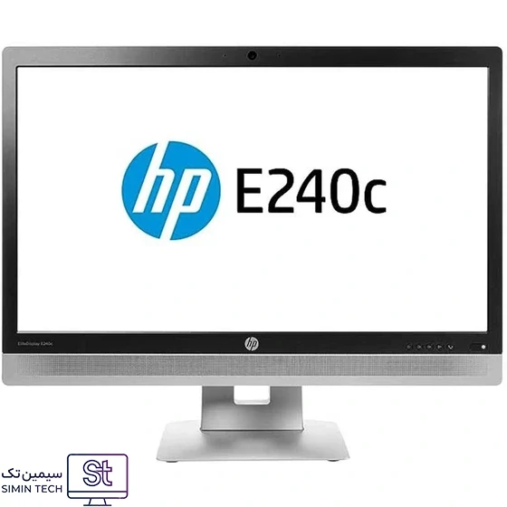 مانیتور استوک 24 اینچ اچ پی مدل HP EliteDisplay E240c 24-inch | وب کم |میکروفون | اسپیکر داخلی